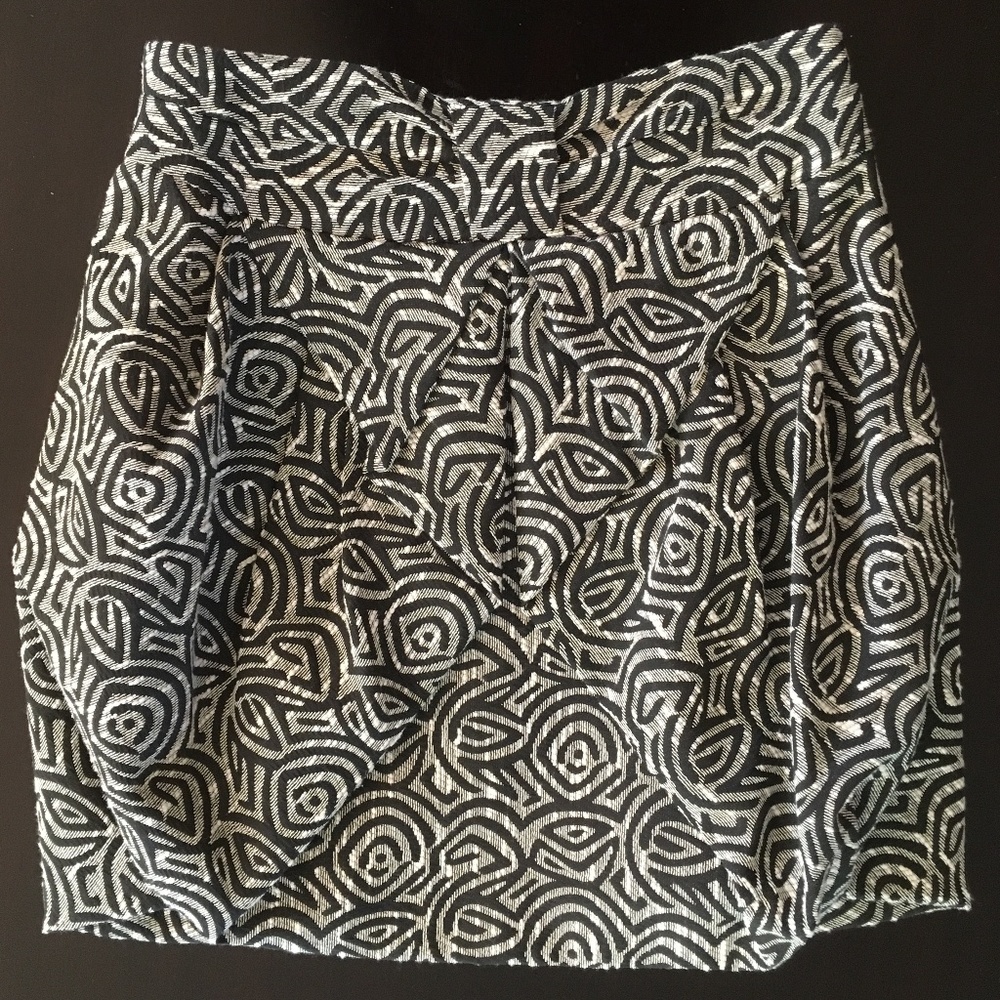 Eva Franco Anthropologie Draped Bubble skirt